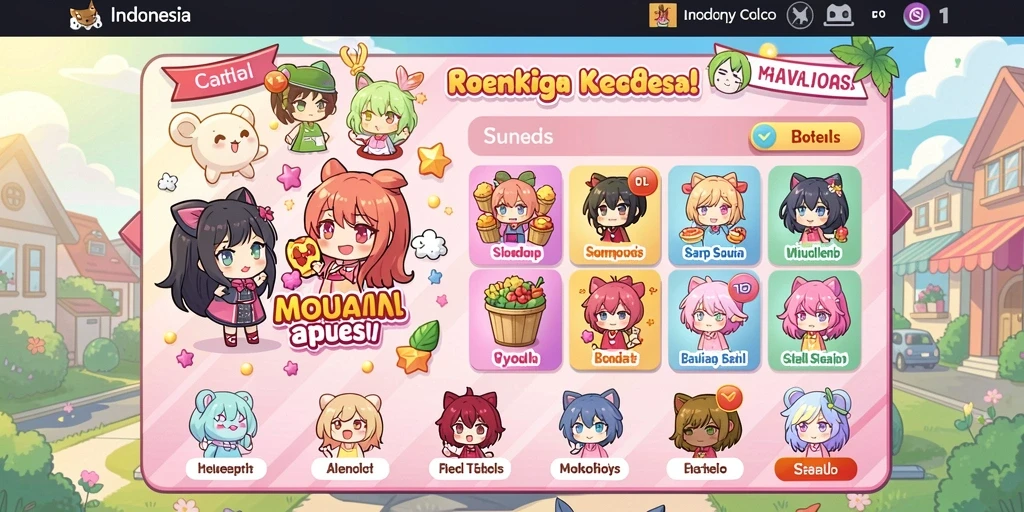 okjkt - Screenshot petualangan epik di peta baru.